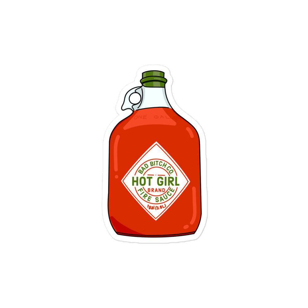 HOT GIRL SAUCE stickers