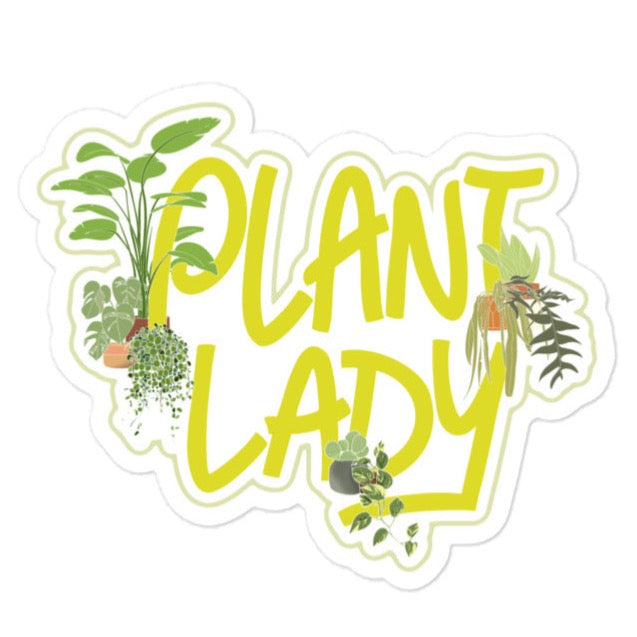 PLANT LADY sticker