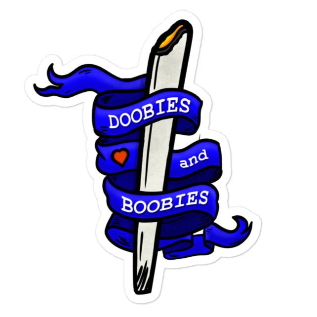 DOOBIES & BOOBIES sticker