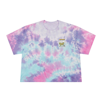 FEMINIST JUICE tie dye crop top