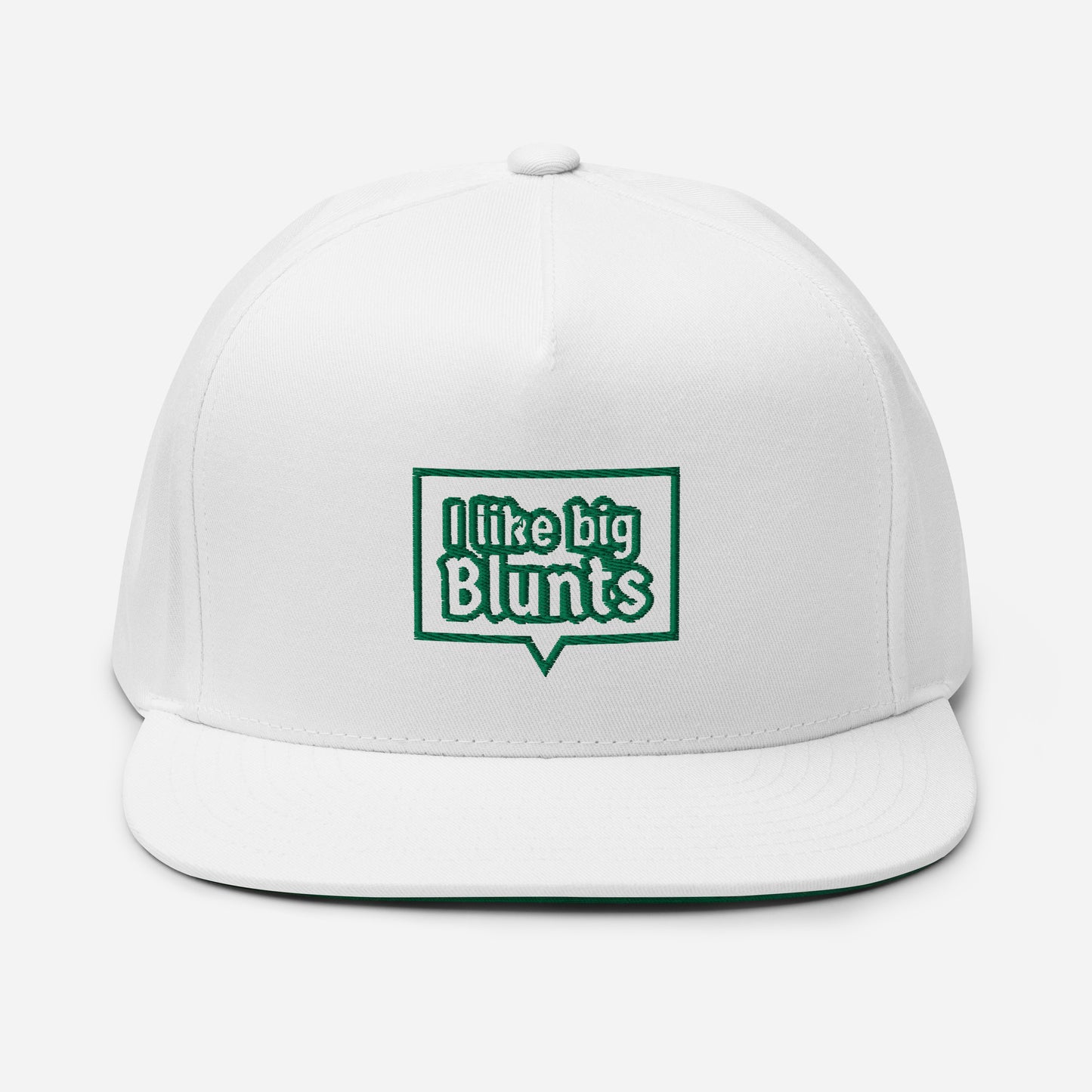 I LIKE BIG BLUNTS flat brim hat