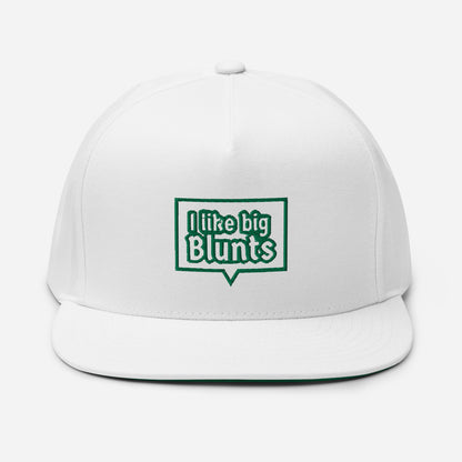 I LIKE BIG BLUNTS flat brim hat