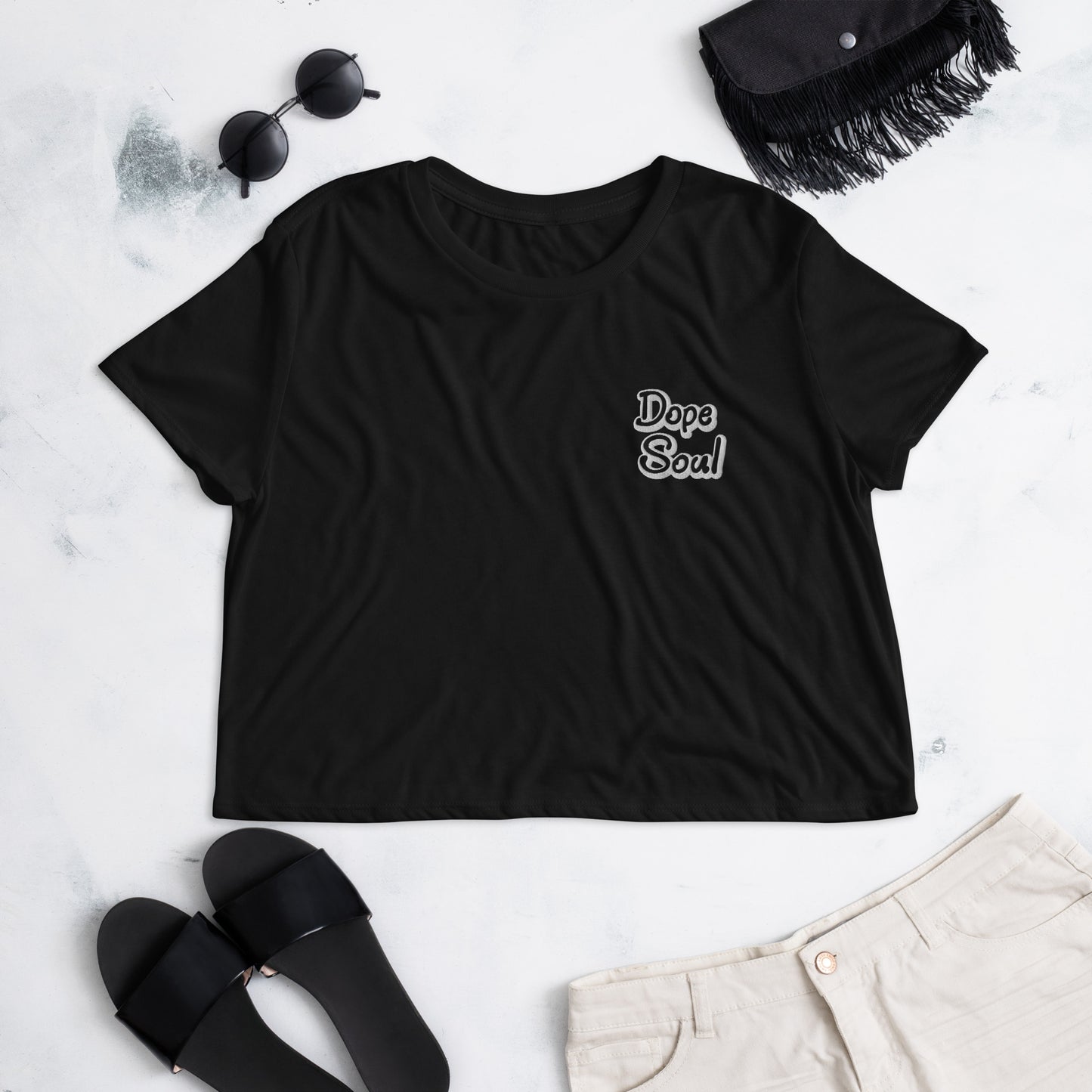 DOPE SOUL crop top